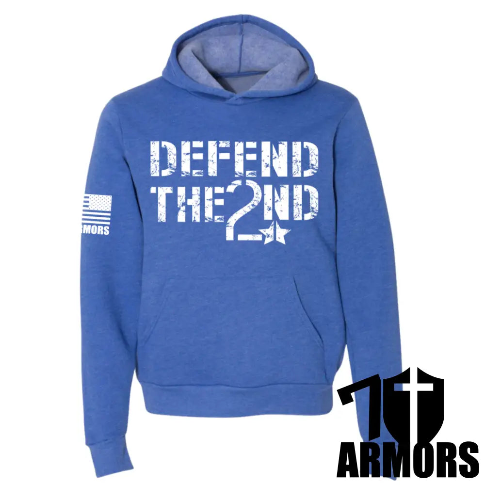 Defend The 2Nd Hoodie Sm / Royal Blue