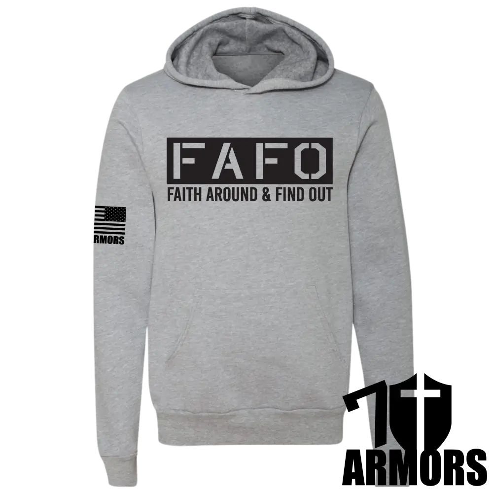 Fafo Hoodie Gray / Sm
