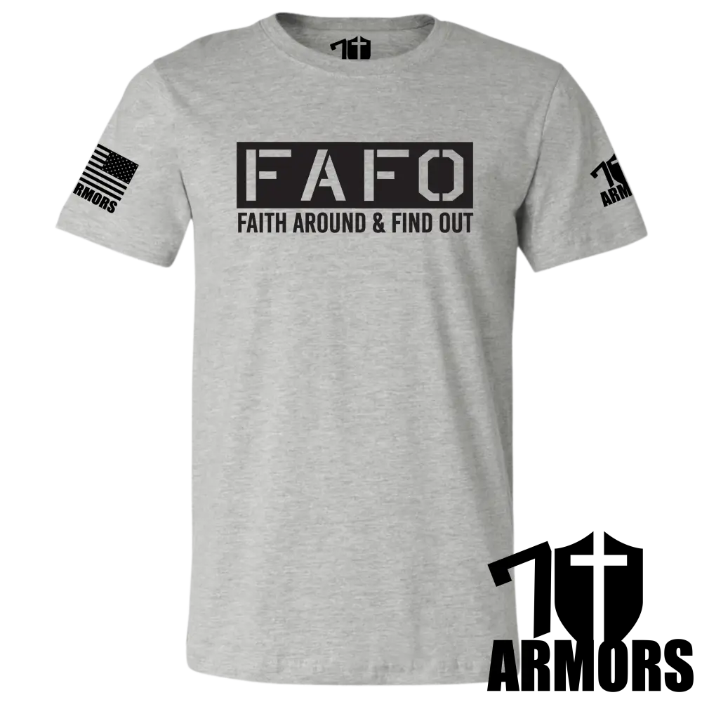Fafo T-Shirt Sm / Gray T-Shirts