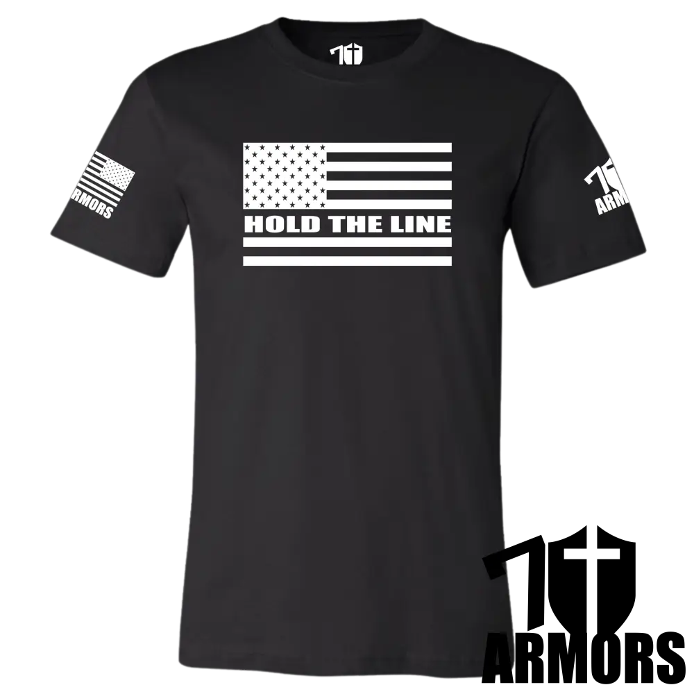 Hold The Line T-Shirt Sm / Black T-Shirts