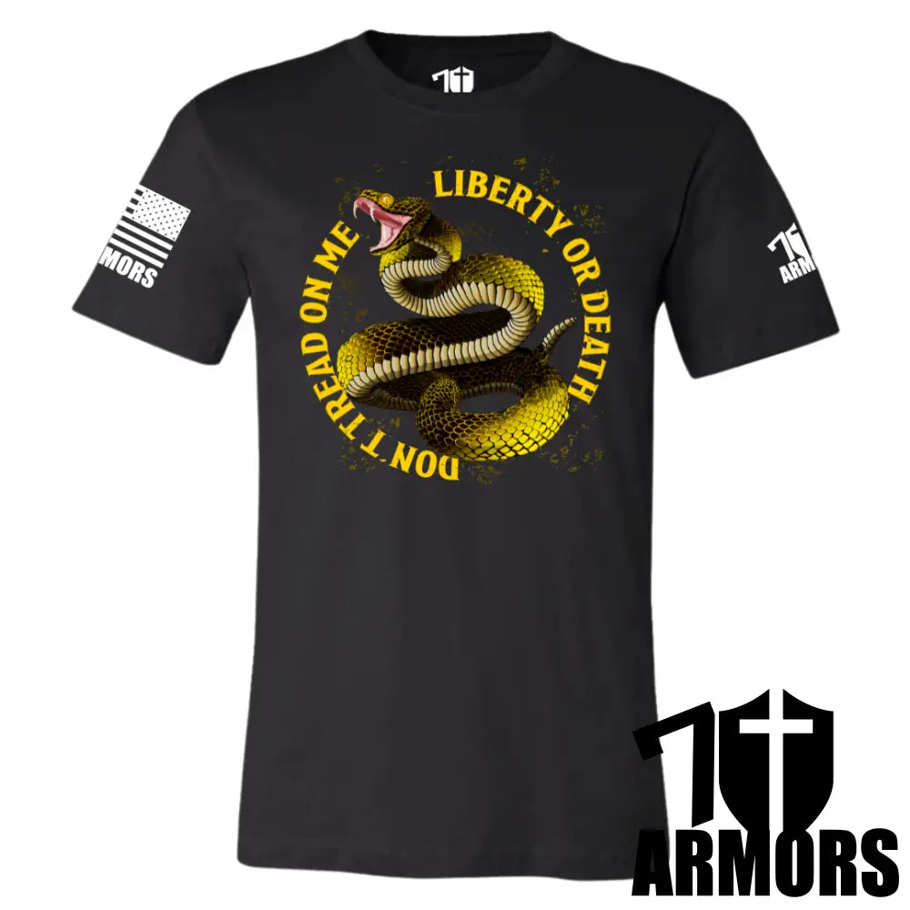 Liberty Or Death T-Shirt Sm / Black T-Shirts