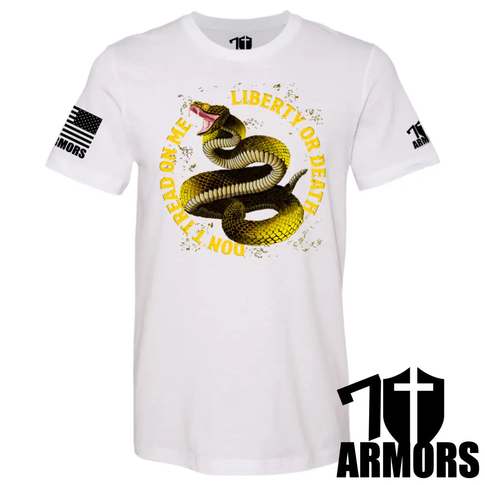 Liberty Or Death T-Shirt Sm / White T-Shirts