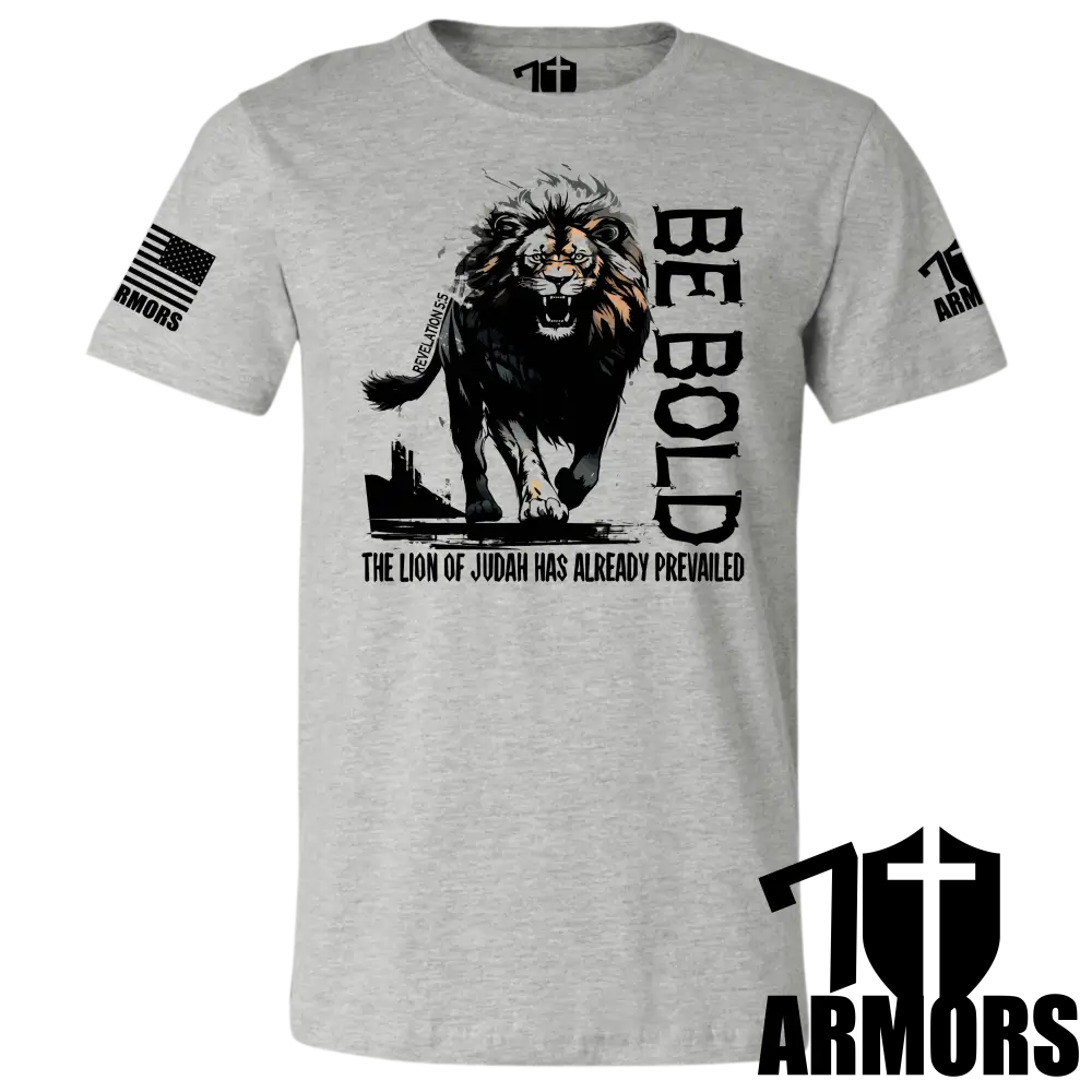 Lion Of Judah T-Shirt Sm / Gray T-Shirts