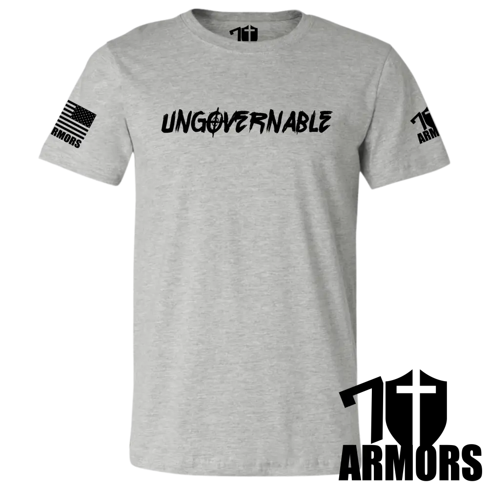 Ungovernable T-Shirt Sm / Gray T-Shirts