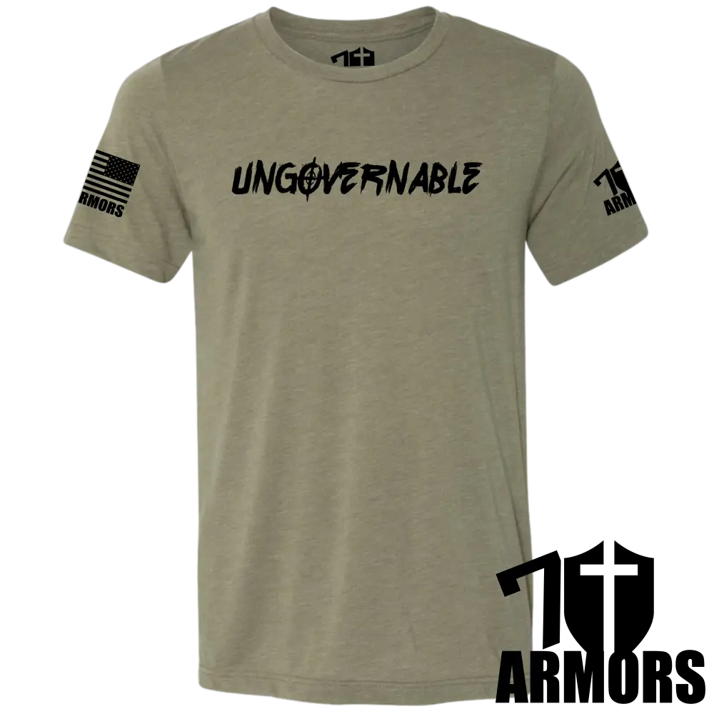 Ungovernable T-Shirt Sm / Od Green T-Shirts